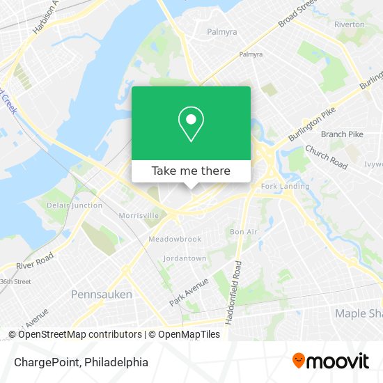 ChargePoint map