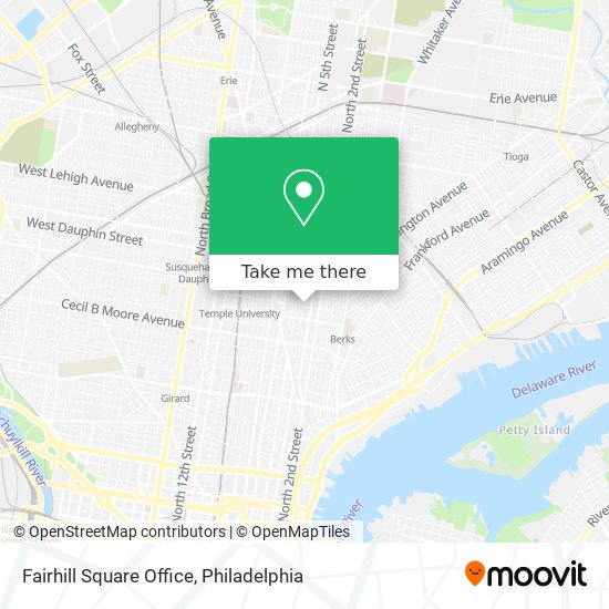 Fairhill Square Office map