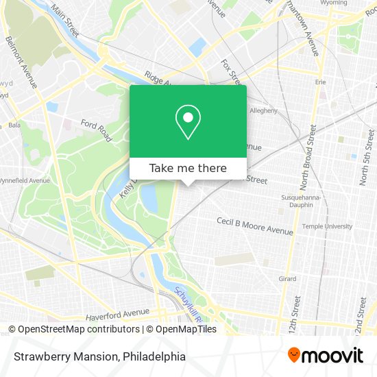 Mapa de Strawberry Mansion