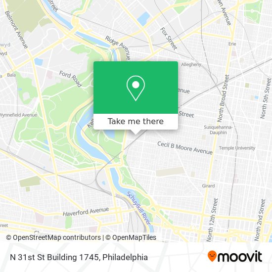 N 31st St Building 1745 map