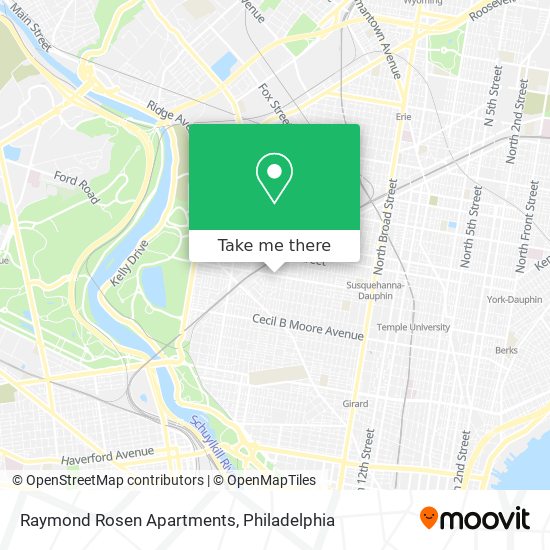 Raymond Rosen Apartments map