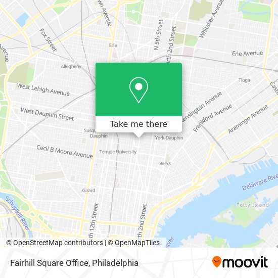 Fairhill Square Office map