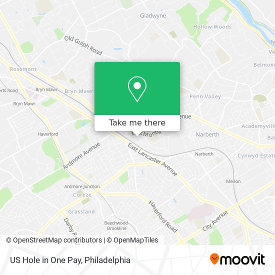 US Hole in One Pay map