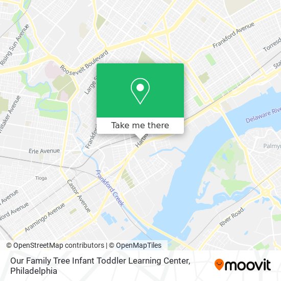 Our Family Tree Infant Toddler Learning Center map