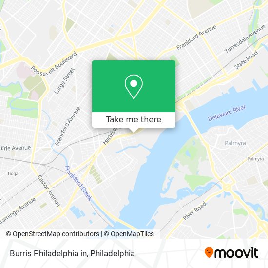 Burris Philadelphia in map