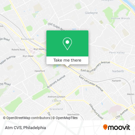 Atm CVS map