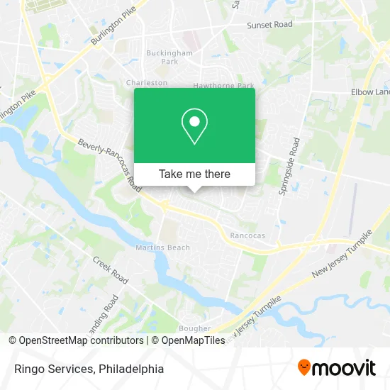 Ringo Services map