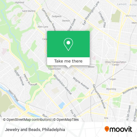 Jewelry and Beads map