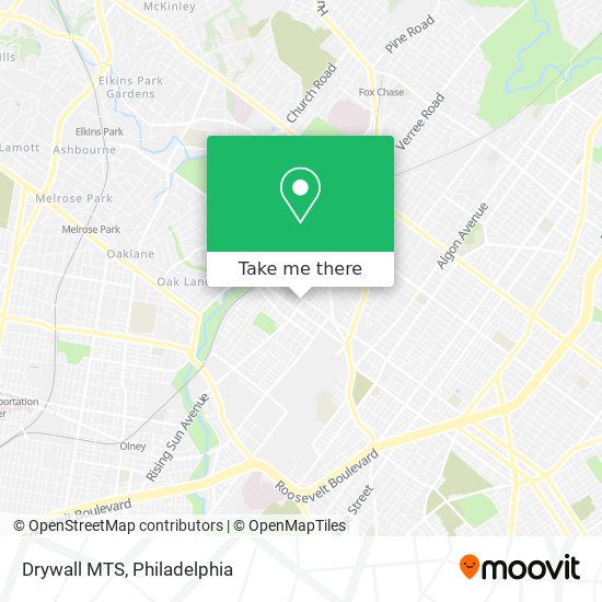 Mapa de Drywall MTS
