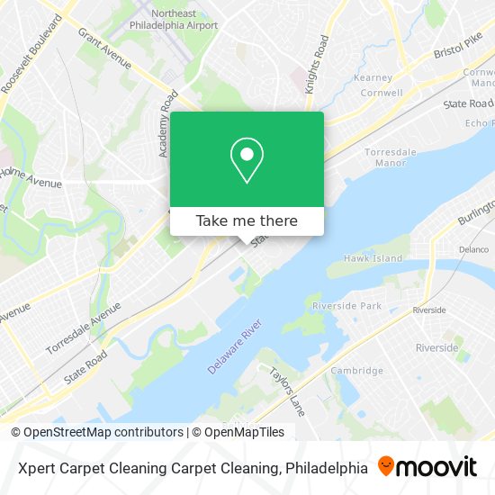 Xpert Carpet Cleaning Carpet Cleaning map