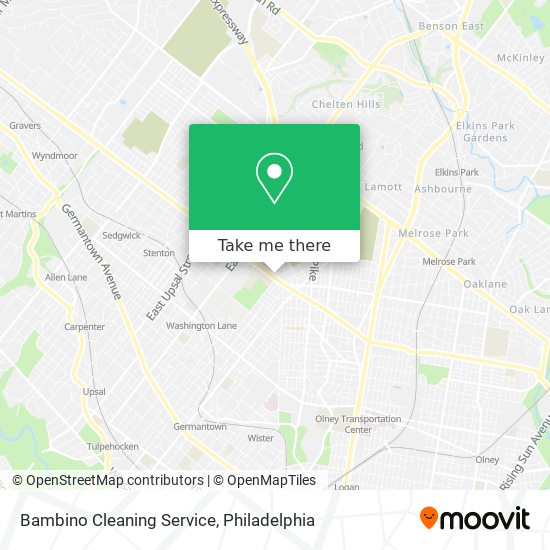 Mapa de Bambino Cleaning Service