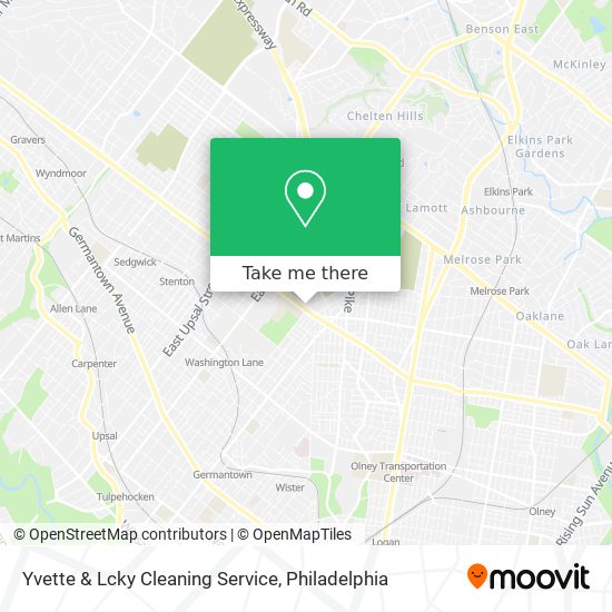 Mapa de Yvette & Lcky Cleaning Service