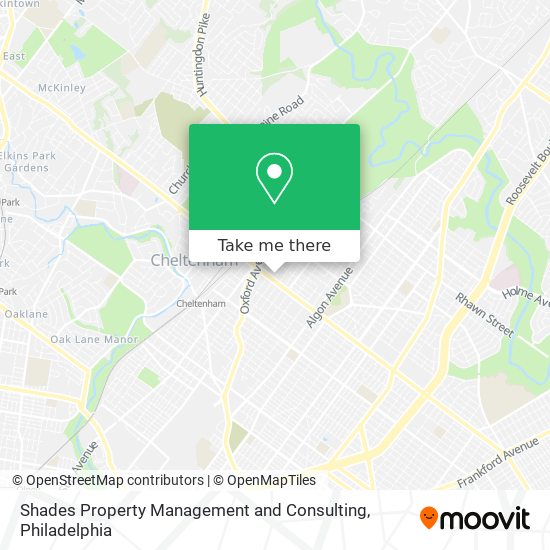 Shades Property Management and Consulting map