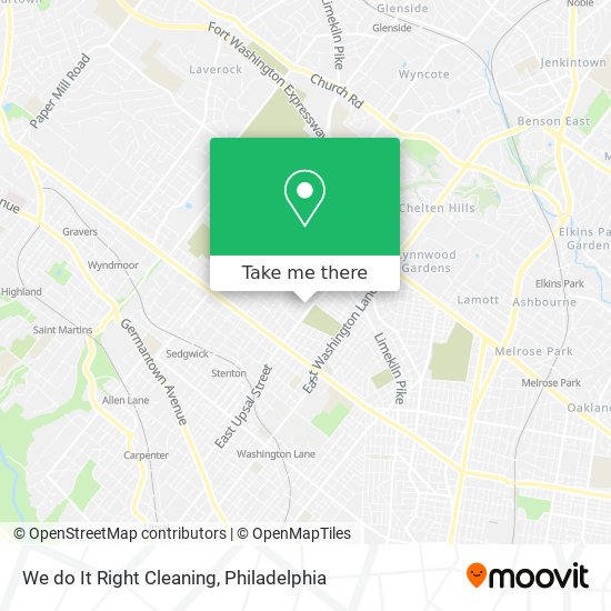 Mapa de We do It Right Cleaning