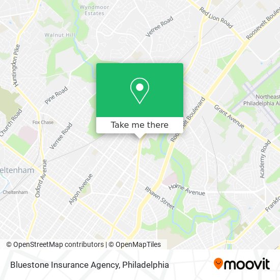 Bluestone Insurance Agency map