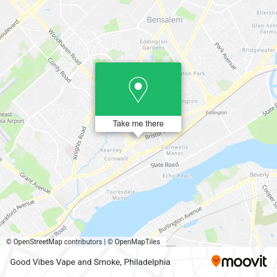 Good Vibes Vape and Smoke map