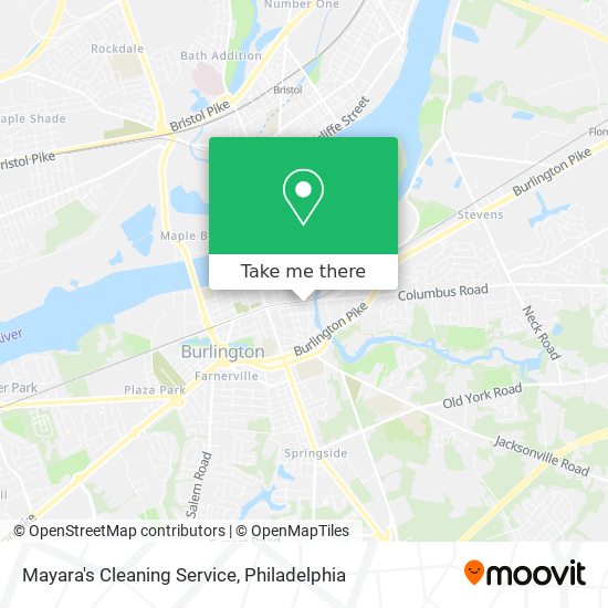 Mapa de Mayara's Cleaning Service