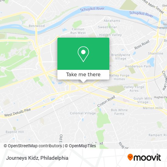 Journeys Kidz map