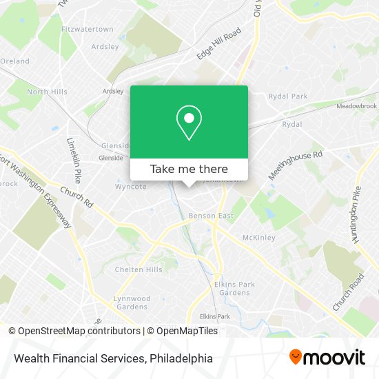 Mapa de Wealth Financial Services