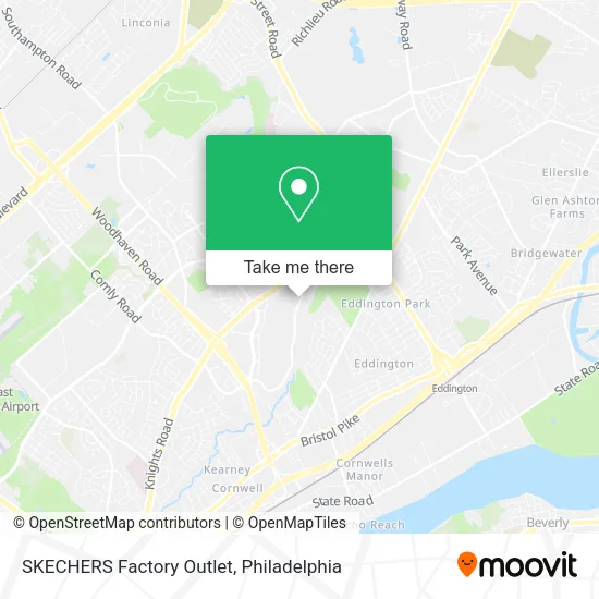 SKECHERS Factory Outlet map