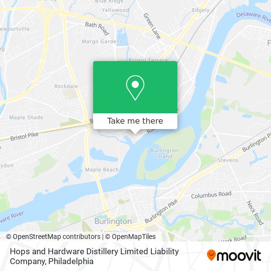 Hops and Hardware Distillery Limited Liability Company map