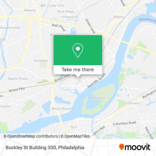Buckley St Building 300 map