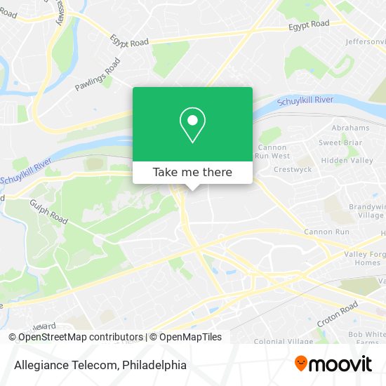 Allegiance Telecom map