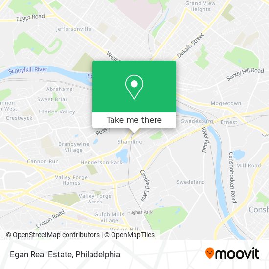 Egan Real Estate map