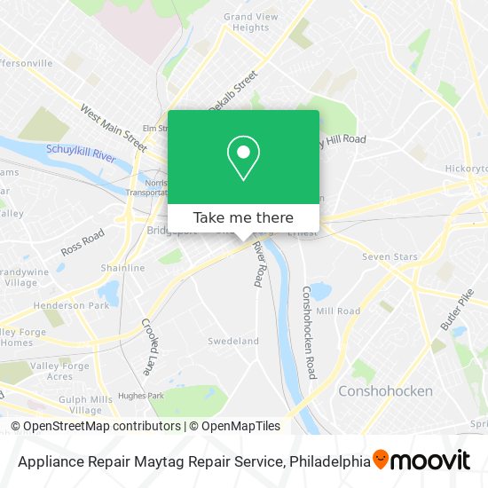 Appliance Repair Maytag Repair Service map