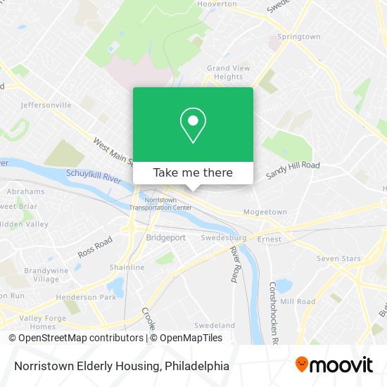 Mapa de Norristown Elderly Housing