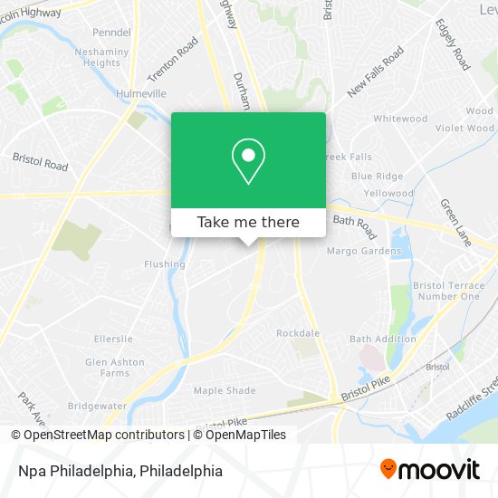 Mapa de Npa Philadelphia