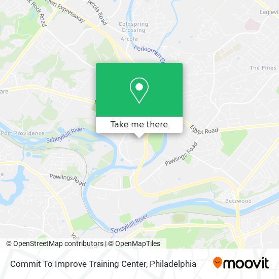 Mapa de Commit To Improve Training Center