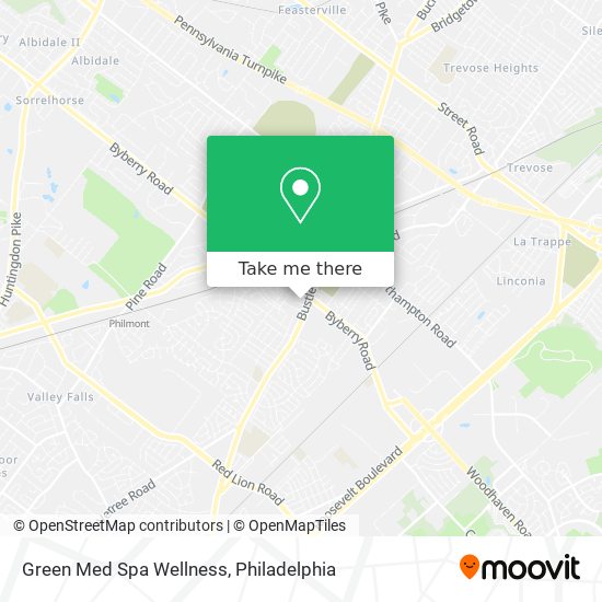 Green Med Spa Wellness map