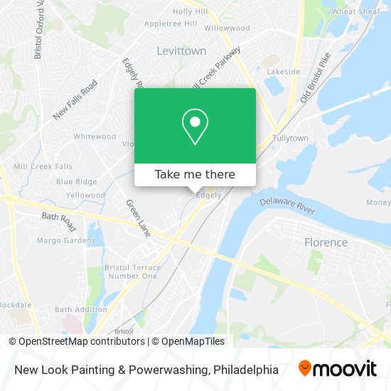 New Look Painting & Powerwashing map