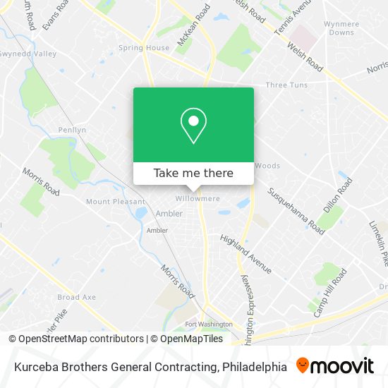 Mapa de Kurceba Brothers General Contracting