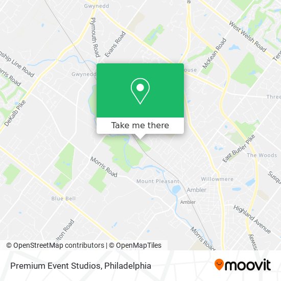 Premium Event Studios map