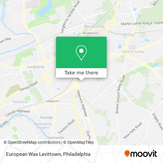 European Wax Levittown map