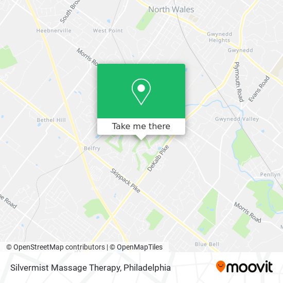 Mapa de Silvermist Massage Therapy