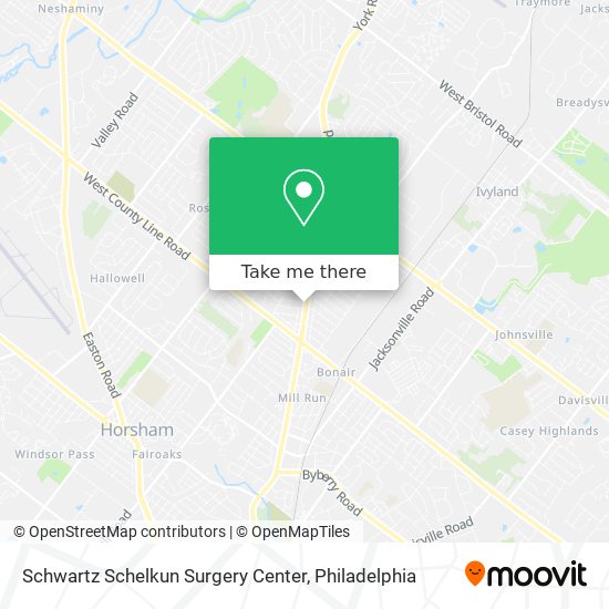 Schwartz Schelkun Surgery Center map