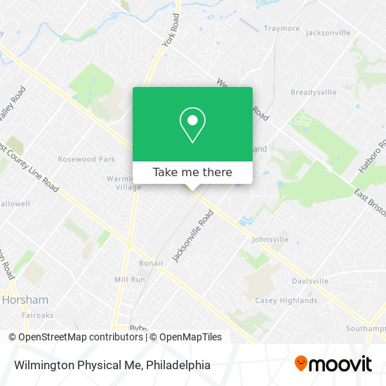 Wilmington Physical Me map