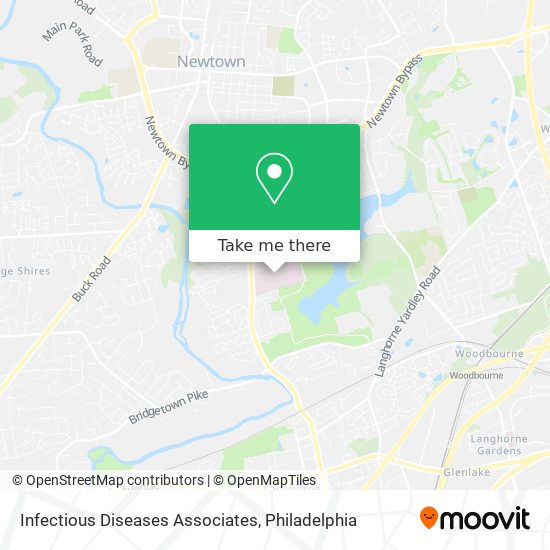Infectious Diseases Associates map