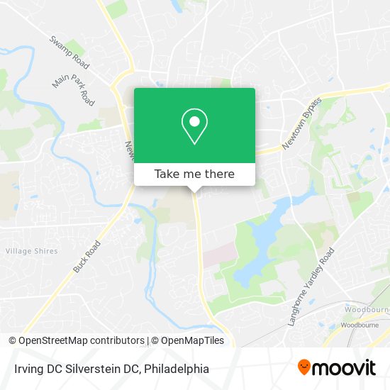 Mapa de Irving DC Silverstein DC