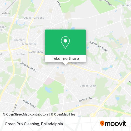 Mapa de Green Pro Cleaning