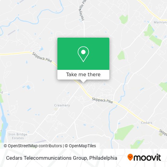 Cedars Telecommunications Group map