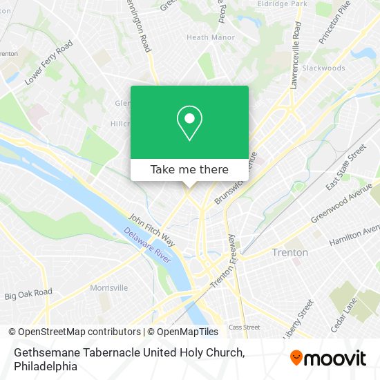 Gethsemane Tabernacle United Holy Church map