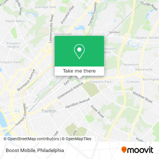 Boost Mobile map