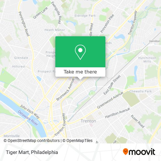 Mapa de Tiger Mart