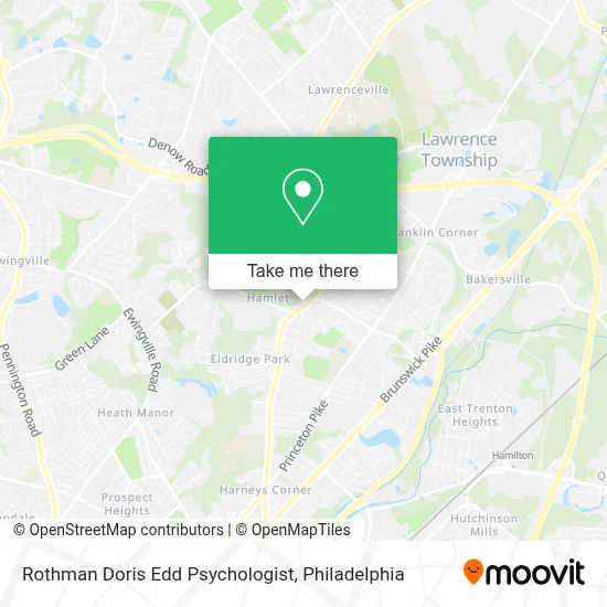 Rothman Doris Edd Psychologist map