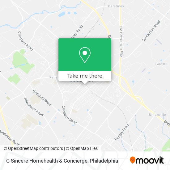 Mapa de C Sincere Homehealth & Concierge
