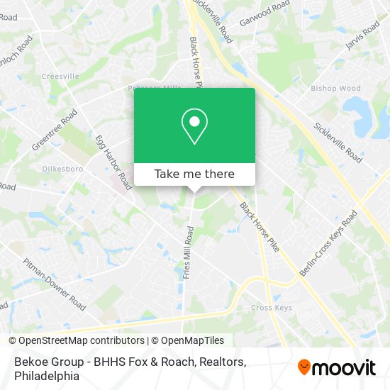 Bekoe Group - BHHS Fox & Roach, Realtors map